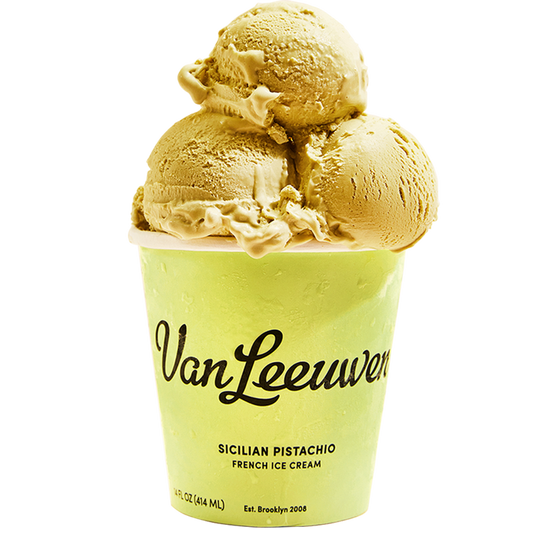 Van Leeuwen Sicilian Pistachio Ice Cream Pint 14oz