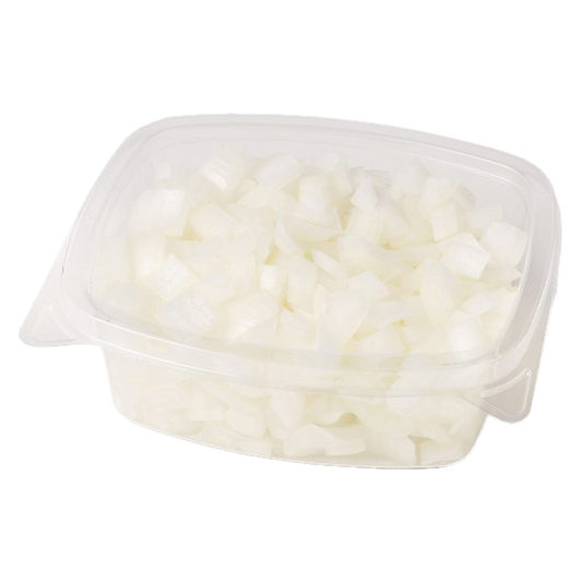 Fresh Diced Yellow Onions - 4oz