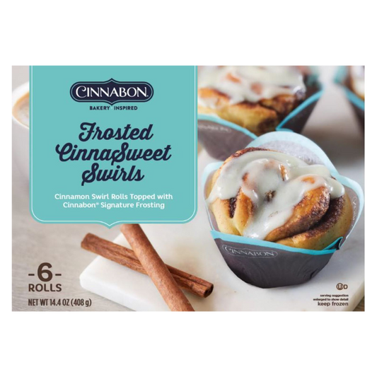 Cinnabon Frosted CinnaSweet Swirls, 6ct