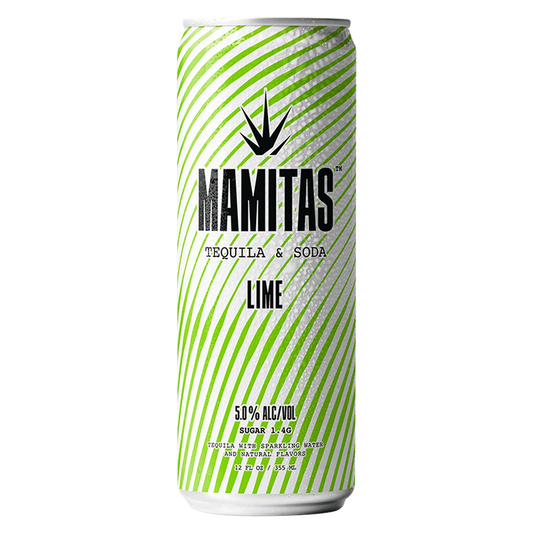 Mamitas Lime Seltzer Single 12oz Can 5% ABV