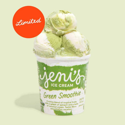 Jeni's Green Smoothie Ice Cream Pint