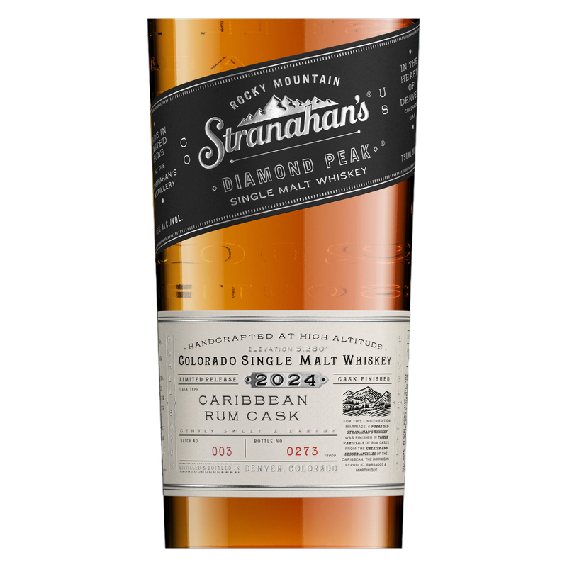 Stranahan’s Diamond Peak - Caribbean Rum Cask American Whiskey 750ml (90 Proof)