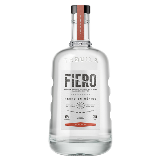Fiero Habanero Blanco Tequila 750ml (80 proof)