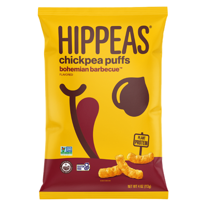 Hippeas Bohemian BBQ Chickpea Puffs, 4oz