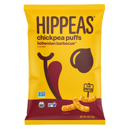 Hippeas Bohemian BBQ Chickpea Puffs, 4oz