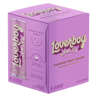 Loverboy Passionfruit Guava Spritz 4pk 250ml Can 6.0% ABV