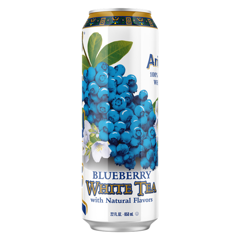 Arizona Blueberry White Tea 22oz Can