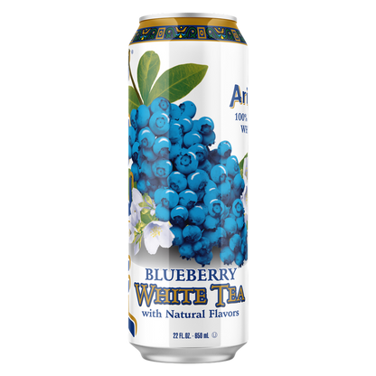 Arizona Blueberry White Tea 22oz Can