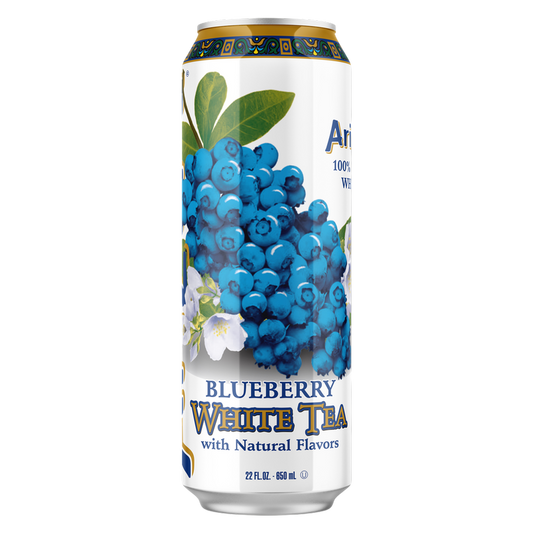 Arizona Blueberry White Tea 22oz Can