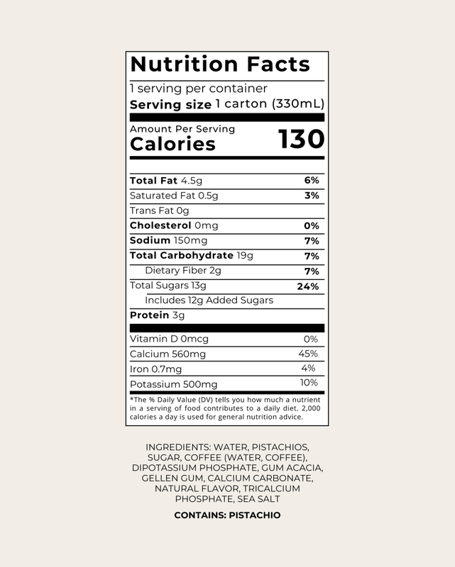 Tache Pistachio Milk Latte 11oz Can