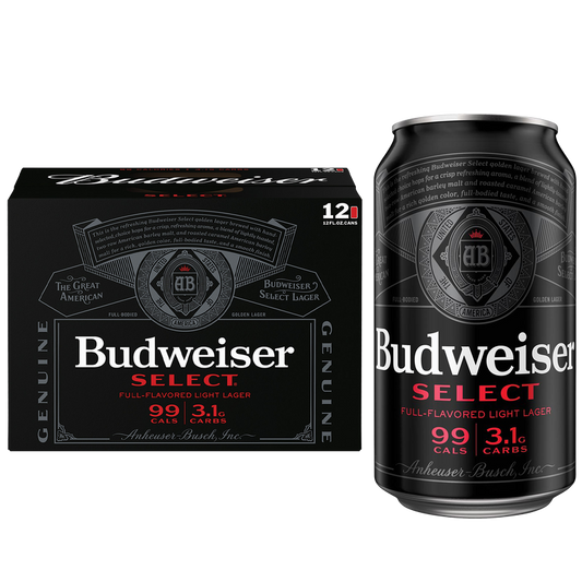 Bud Select 12pk 12oz Can 4.3% ABV