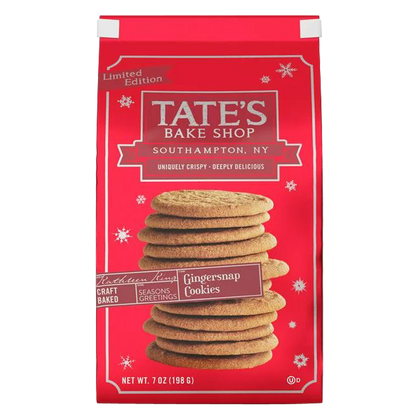 Tate's Bake Shop Gingersnap Cookies 7oz