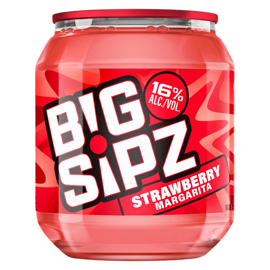 Big Sipz Strawberry Margarita Cup 200ml 15% ABV