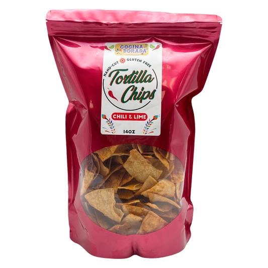 Cocina Dorada Chili & Lime Tortilla Chips 12oz