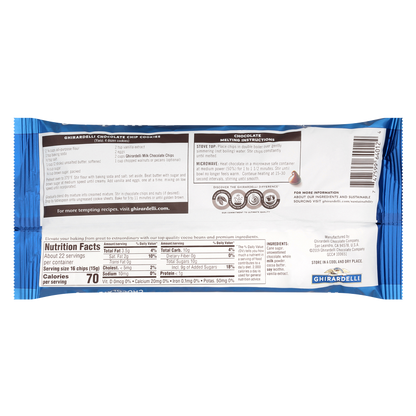 Ghirardelli Premium Baking Classic Milk Chocolate Chips 11.5oz