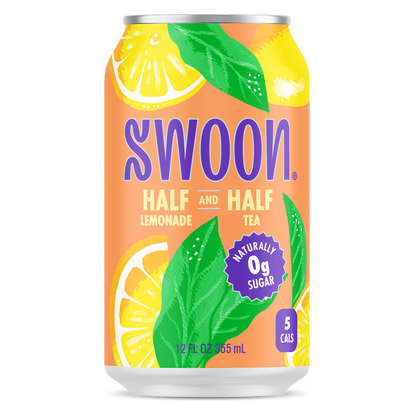 Swoon Zero Sugar Half & Half Lemonade 12oz Can