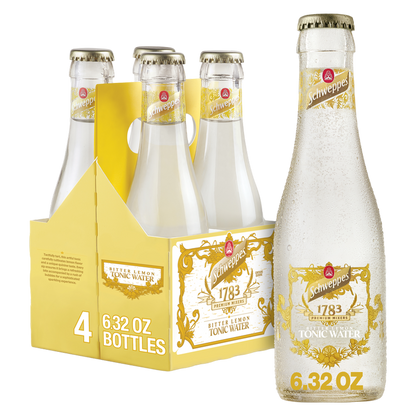 Schweppes 1783 Bitter Lemon Tonic 4pk 6.3oz