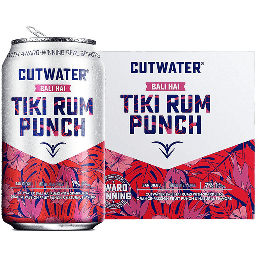 Cutwater Bali Hai Tropical Rum Mixed 6pk 12oz