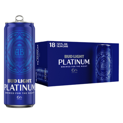 Bud Light Platinum 18pk 12oz Cans 6% ABV