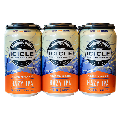 Icicle Alpenhaze Hazy IPA 6pk 12oz Can 6.3% ABV