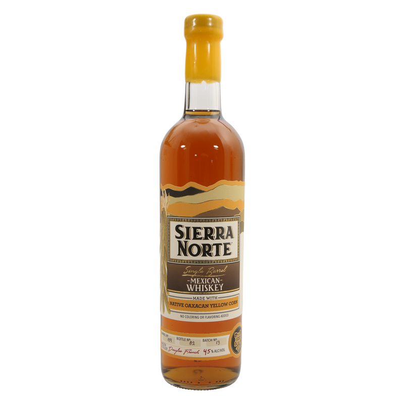 Sierra Norte Mexican Yellow Corn Whiskey 750ml