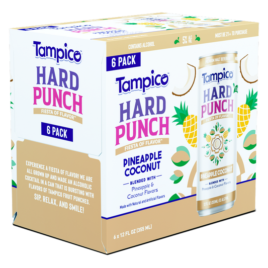 TAMPICO HARD PINAPPL COCO 6PKC
