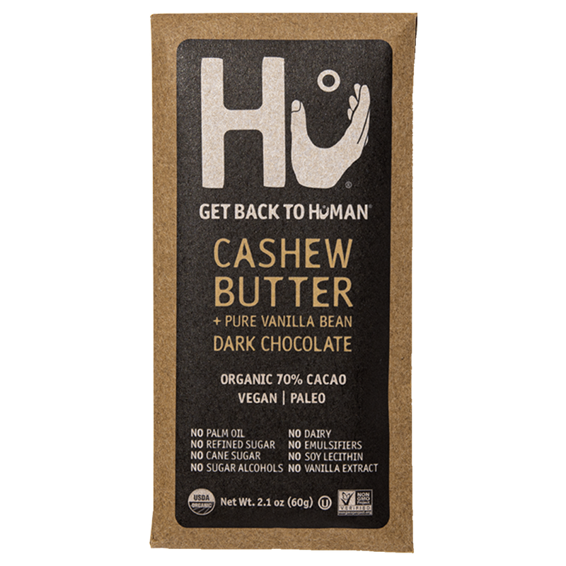 Hu Dark Chocolate Cashew Butter and Vanilla Bean Bar 2.1oz