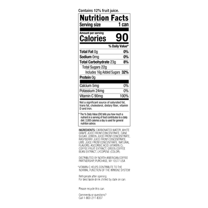 Starbucks Baya Raspberry Lime 12oz