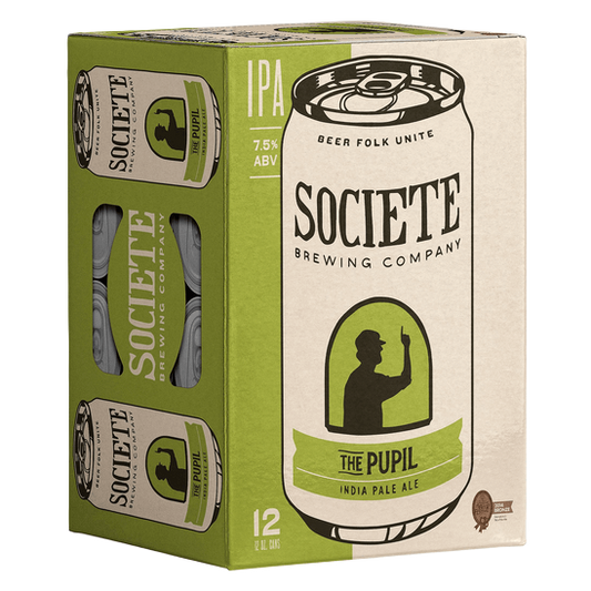 Societe Brewing Co. The Pupil IPA (12PKC 12 OZ)