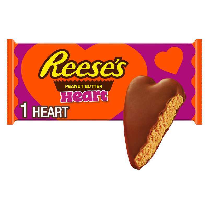 Reese's Milk Chocolate Peanut Butter Hearts, 1.2oz