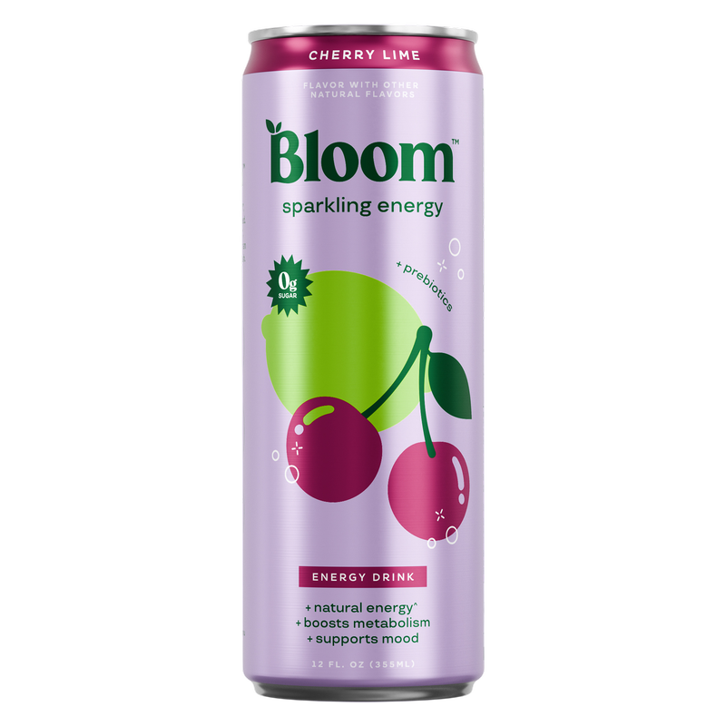 Bloom Energy Cherry Lime 12oz Can