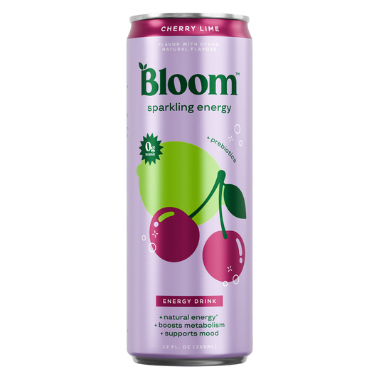 Bloom Energy Cherry Lime 12oz Can