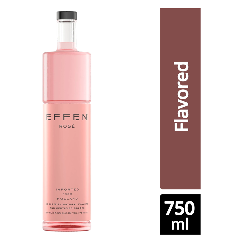 Effen Vodka Rose 750 ml (70 proof)