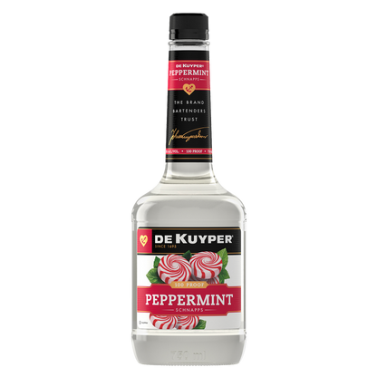 DeKuyper Peppermint Schnapps Liqueur 750ml (100 Proof)