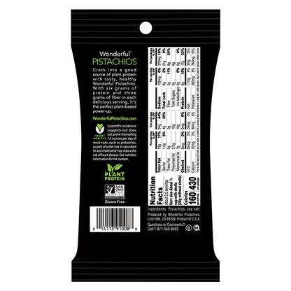 Wonderful Shelled Roasted & Salted Pistachios 5oz