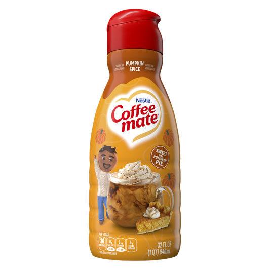 Coffee Mate Pumpkin Spice Non-Dairy Creamer 32oz Btl