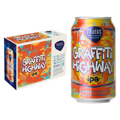 Troegs Graffiti Highway IPA 12pk 12oz Can 6.0% ABV