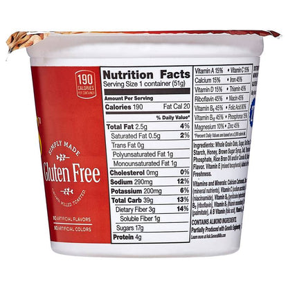 General Mills Honey Nut Cheerios Cereal Cup1.8oz