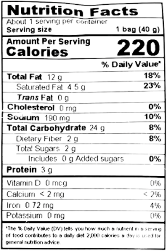 Lay's MAX Nori Seaweed Potato Chip, 1.41 oz