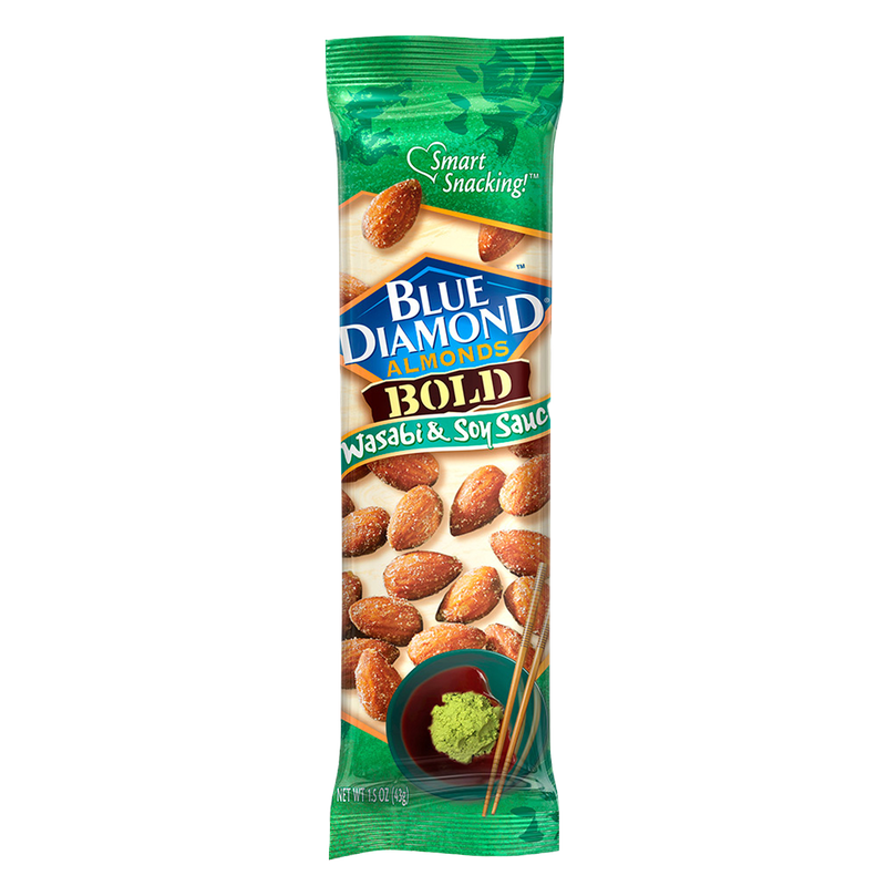 Blue Diamond BOLD Wasabi & Soy Sauce Almonds 1.5oz