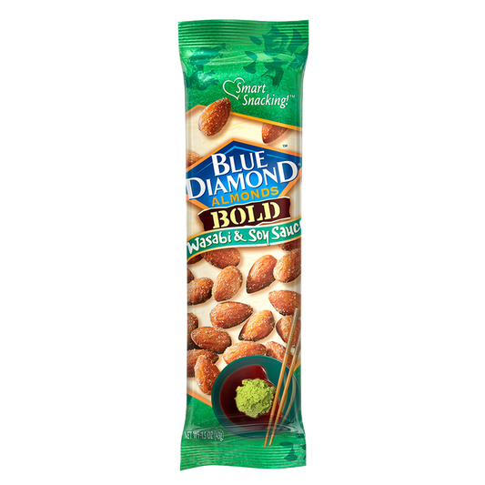 Blue Diamond BOLD Wasabi & Soy Sauce Almonds 1.5oz
