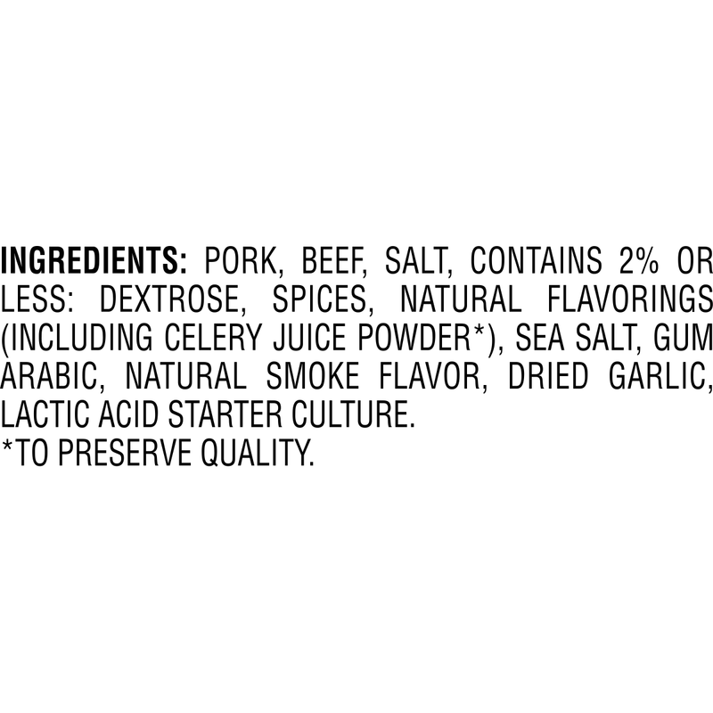Hillshire Farm Ultra Thin Sliced Uncured Hard Salami - 7oz