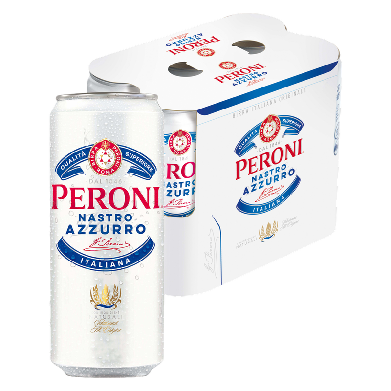 Peroni Nastro Azzuro 6pk 12oz Can