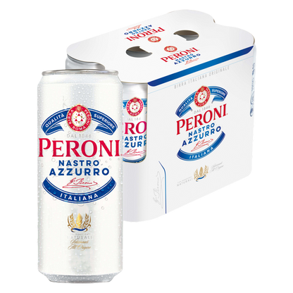 Peroni Nastro Azzuro 6pk 12oz Can