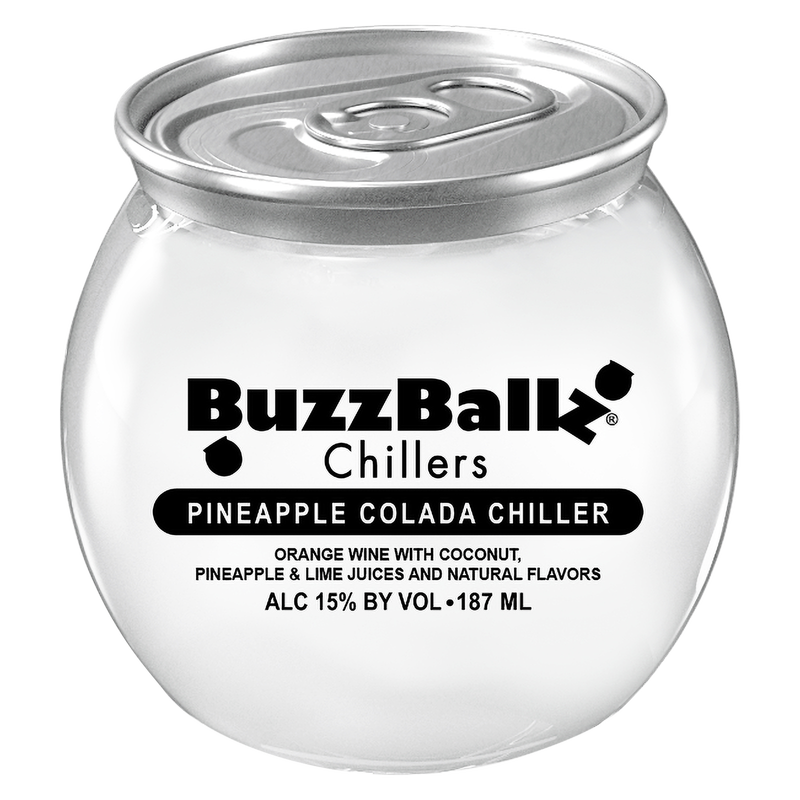 BuzzBallz Chillers Pineapple Colada 187ml