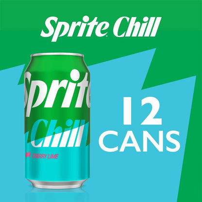 Sprite Chill Cherry Lime 12pk 12oz Can