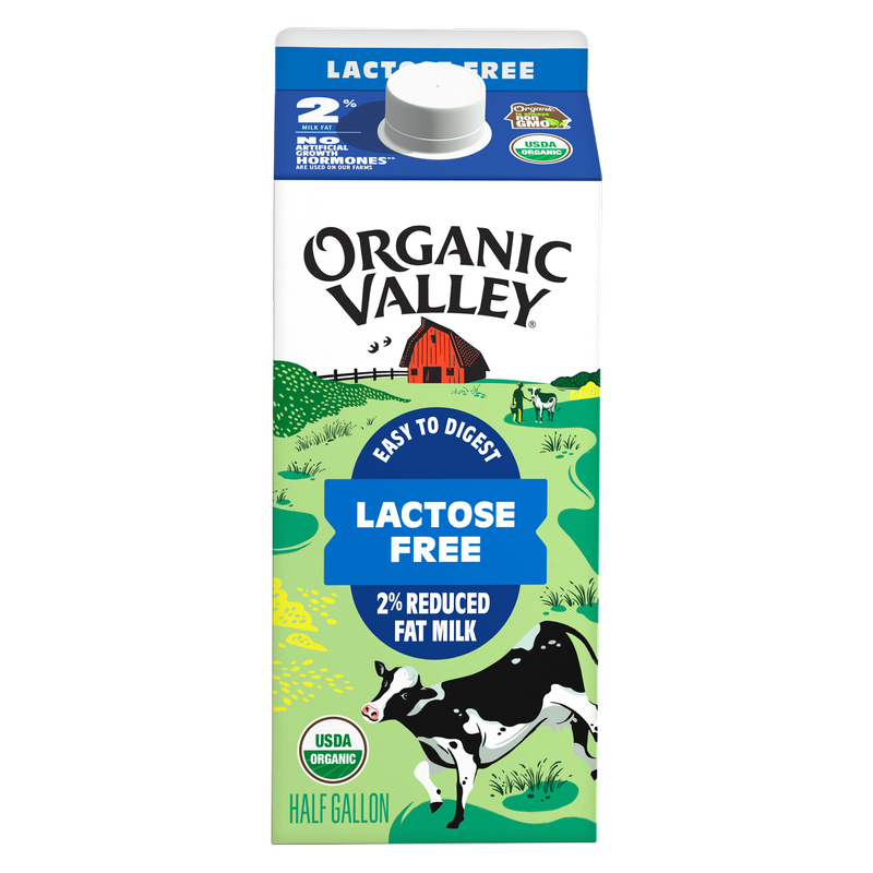 Organic Valley Lactose-Free 2% Milk 64 oz