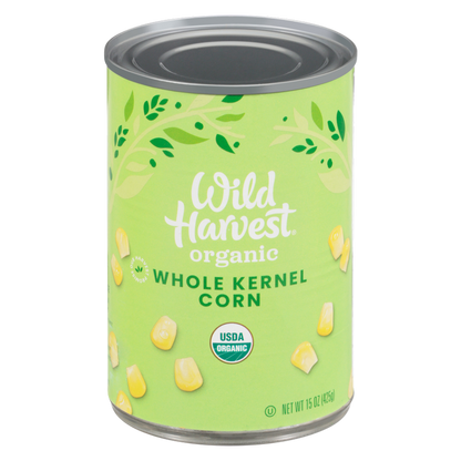 Wild Harvest Organic Whole Kernel Corn 15oz