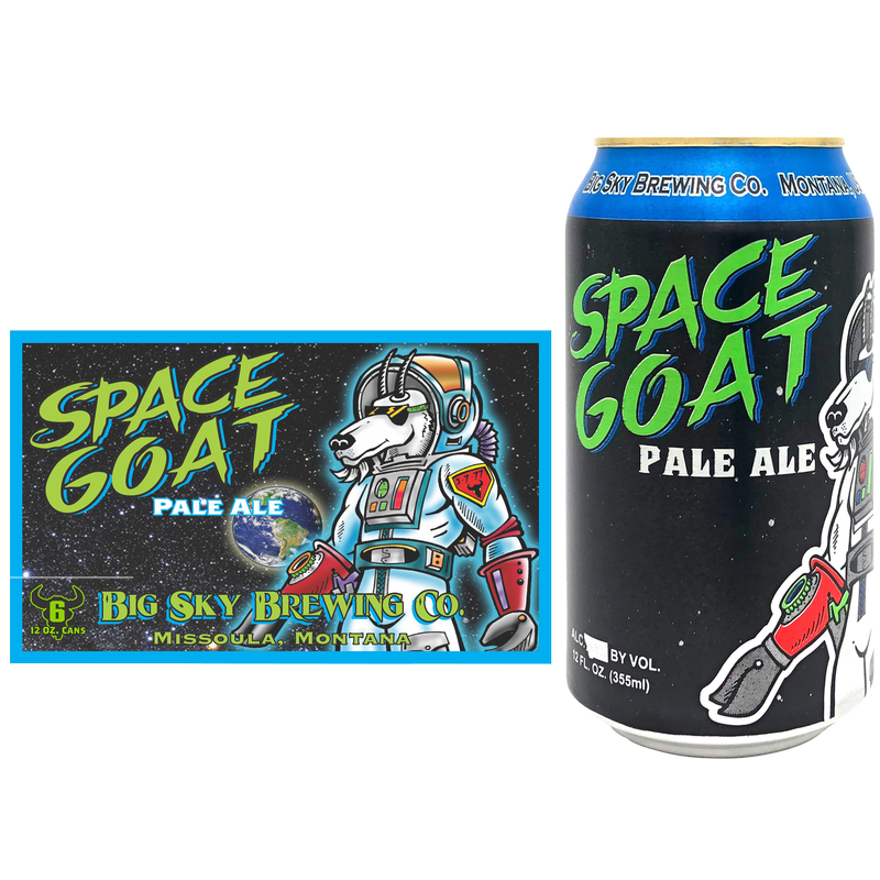 Big Sky Brewing Co. Space Goat Pale Ale 6pk 12oz