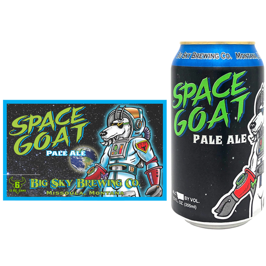 Big Sky Brewing Co. Space Goat Pale Ale 6pk 12oz